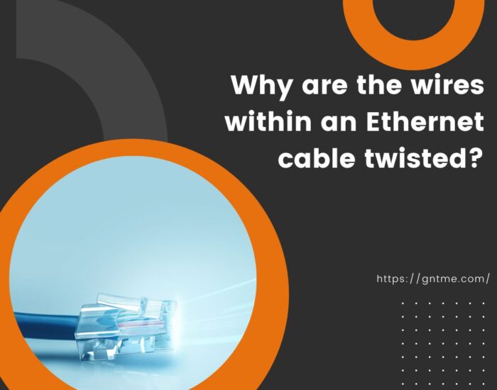Ethernet cable twisted