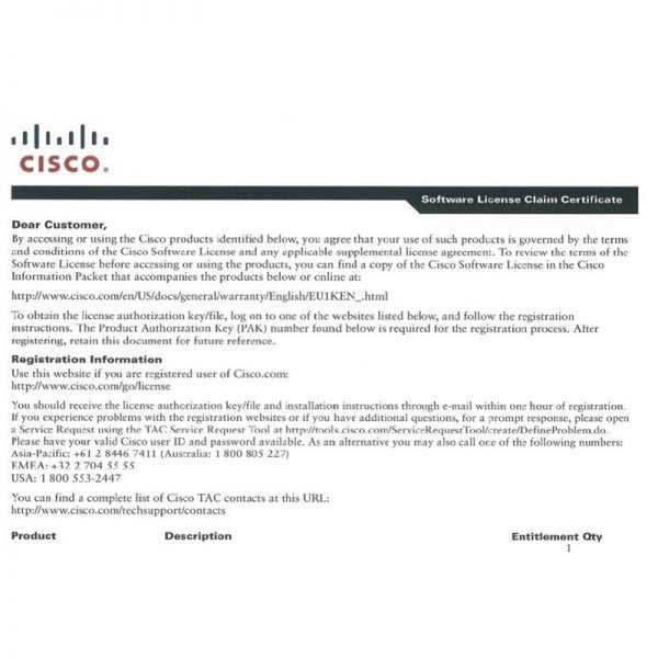 L-FPR1140-P= - Cisco Firepower Licenses