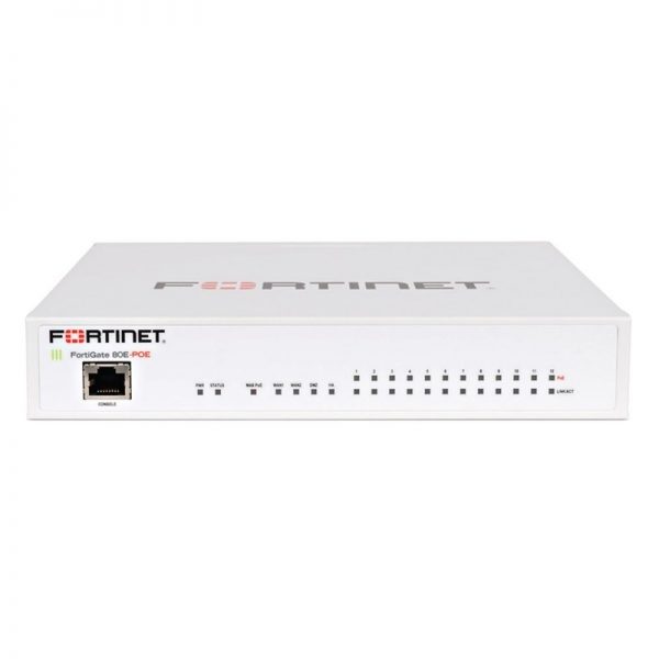 The FG-80E-POE-BDL is designed to meet the increasing demands of modern networks, offering eight Power over Ethernet ports that provide both power and data connectivity to compatible devices.