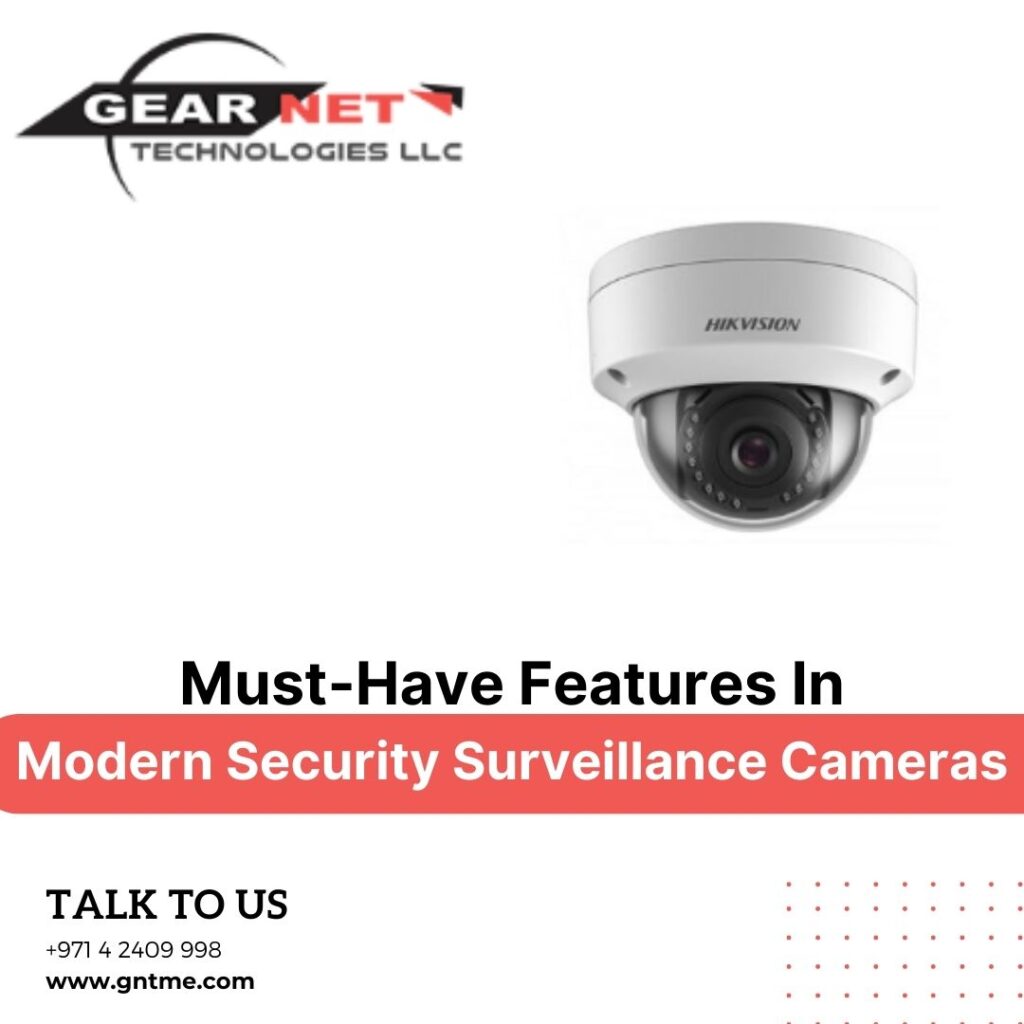 Must-Have Features in Modern Security Surveillance Cameras