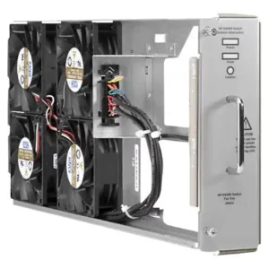 HPE Aruba fan tray J9831A used for cooling enterprise network switches and data center systems