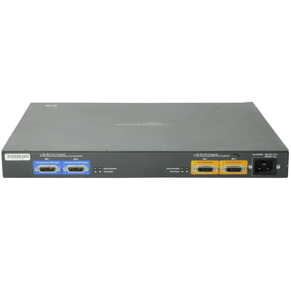 HPE J8696A network switch module used for enterprise data center and rack-mounted networking systems