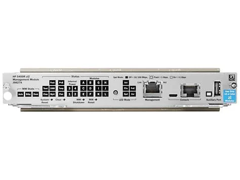 HPE J9827A enterprise network switch used for managed Ethernet connectivity in data center and business networks