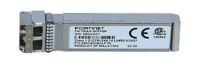 Fortinet FG-TRAN-SFP+SR Transceiver detailed