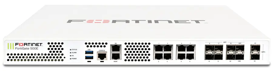 Fortinet FortiGate 500E Firewall details