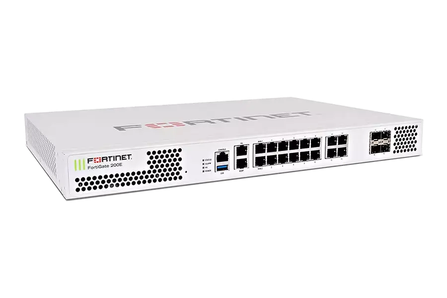 Fortinet FortiGate 200E Firewall side