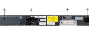 Cisco WS-C2960X-48LPS-L Switch back