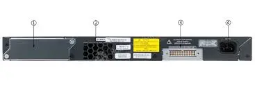 Cisco WS-C2960X-48LPS-L Switch back