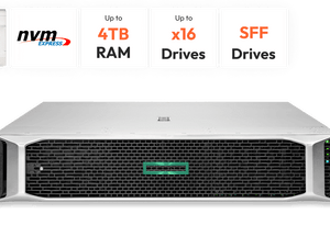 HPE DL380 G10 PLUS 16SFF NVMe/SAS/SATA CTO Chassis - Image 1