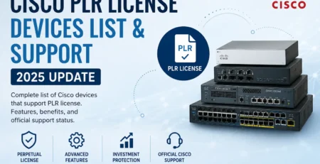 Cisco PLR License overview