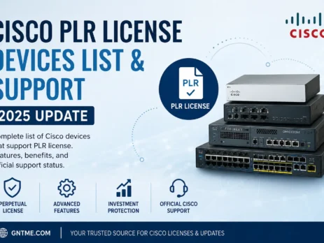 Cisco PLR License overview
