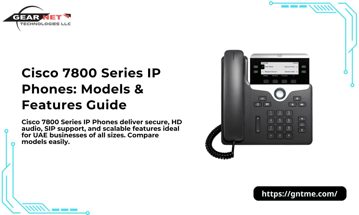 Cisco 7800 Series IP Phones