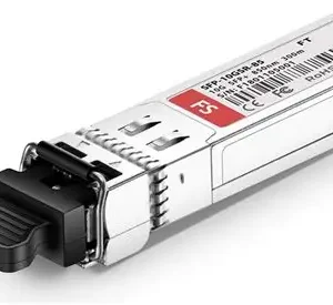 Fortinet FN‑TRAN‑SFP+SR – 10GBASE‑SR SFP+ Fiber Transceiver - Image 1