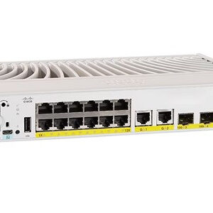 Cisco Catalyst C9200CX 12-Port Multigigabit Stackable Switch – Compact Enterprise Access