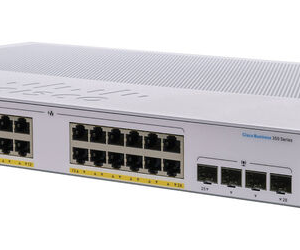 Cisco CBS350-24P-4G – Business 350 Series 24-Port PoE+ Managed Switch with 4×1G SFP - Image 1