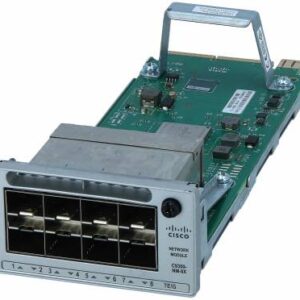 Cisco C9300-NM-8X= 10G module side view