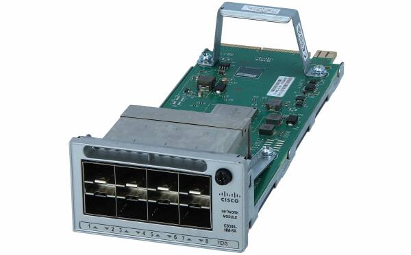 Cisco C9300-NM-8X= 10G module side view