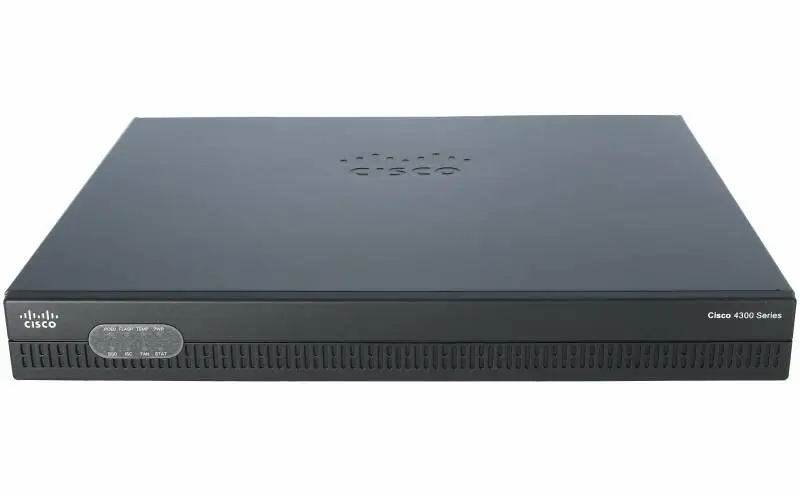 Cisco ISR4321/K9 Integrated Services Router full view