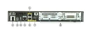 Cisco ISR4221/K9 Integrated Router back