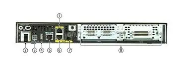 Cisco ISR4221/K9 Integrated Router back