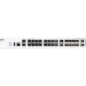 Fortinet FortiGate 100F Firewall back