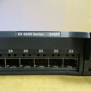 Juniper EX4200-24F 24-Port 1000BASE-X SFP Fiber Ethernet Switch with Virtual Chassis - Image 1