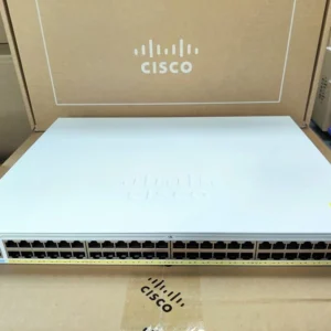 Cisco CBS350‑48FP‑4G – 48‑Port Full PoE+ Managed Switch with 4×1G SFP Uplinks - Image 1