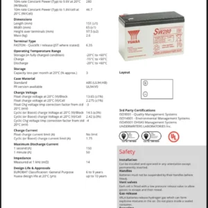 WES92AH00 Power and Battery - Image 1