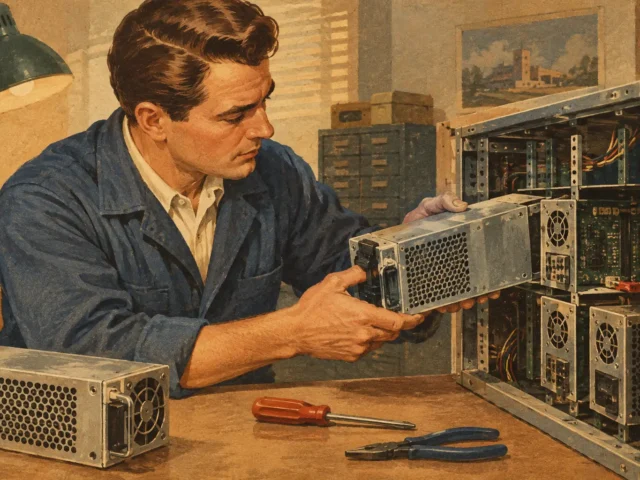 How to Replace Switch Power Modules Safely